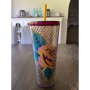 Starbucks Fall Floral Tumbler